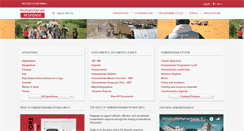 Desktop Screenshot of humanitarianresponse.info